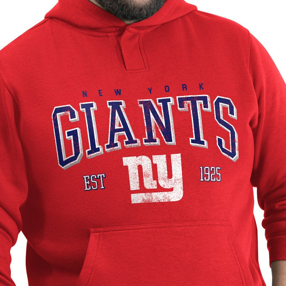 New York Giants  G-III Sports by Carl Banks Adaptive Team Spirit Graphic Fleece Pullover Hoodie