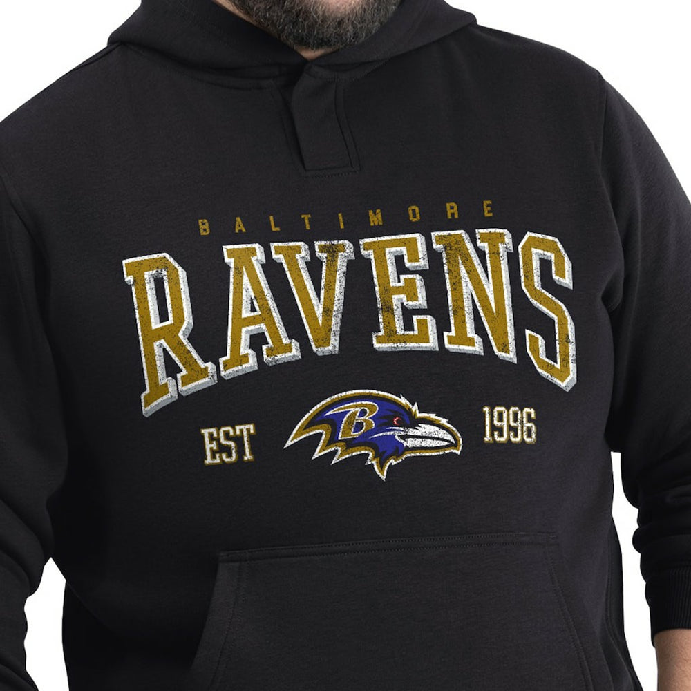 Baltimore Ravens  G-III Sports by Carl Banks Adaptive Team Spirit Graphic Fleece Pullover Hoodie