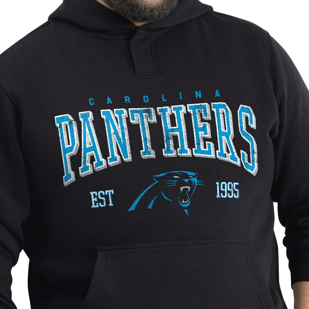 Carolina Panthers  G-III Sports by Carl Banks Adaptive Team Spirit Graphic Fleece Pullover Hoodie