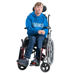 Detroit Lions  G-III Sports by Carl Banks Adaptive Mesh Effect Team Graphic Fleece Pullover Hoodie