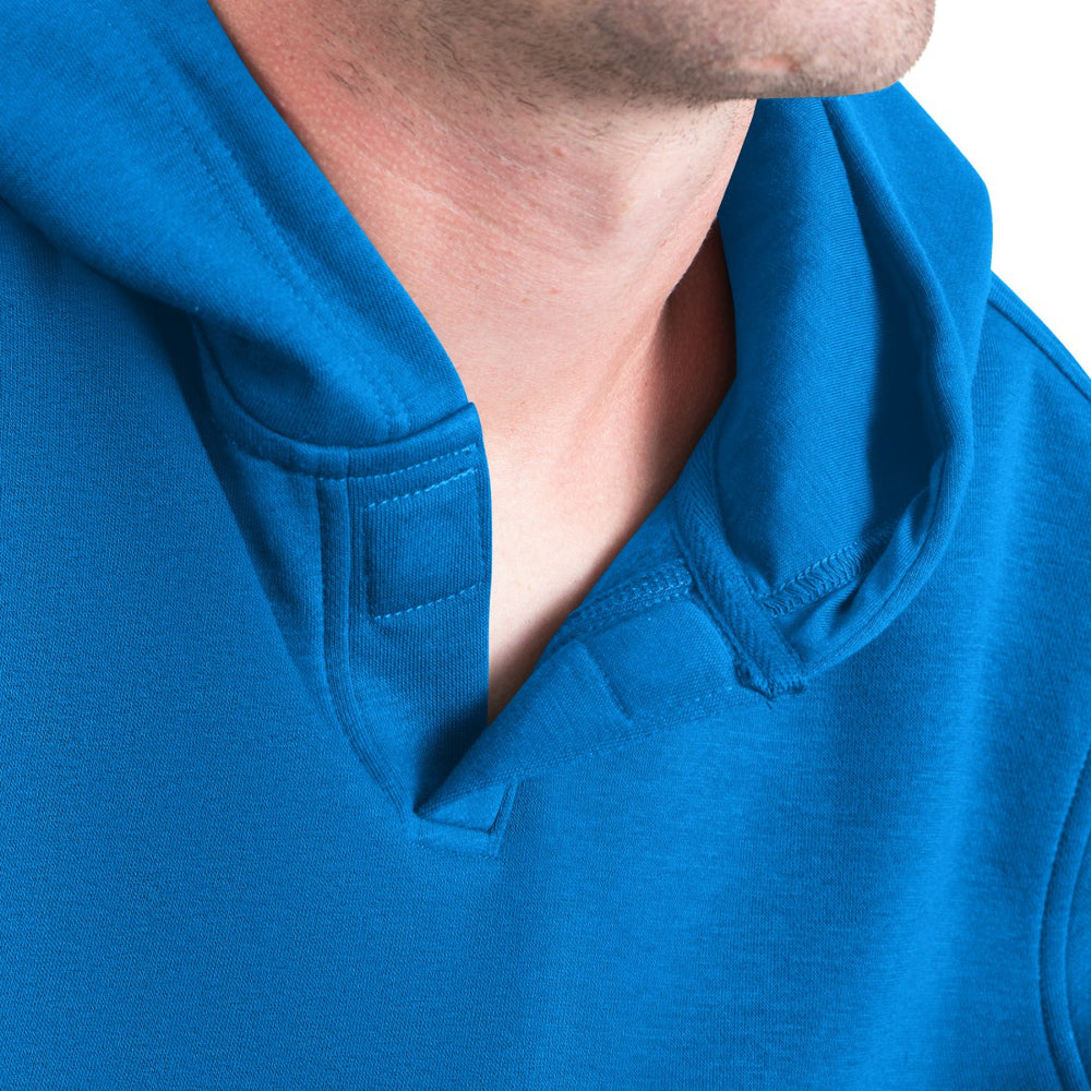 Detroit Lions  G-III Sports by Carl Banks Adaptive Mesh Effect Team Graphic Fleece Pullover Hoodie