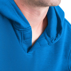 Detroit Lions  G-III Sports by Carl Banks Adaptive Mesh Effect Team Graphic Fleece Pullover Hoodie