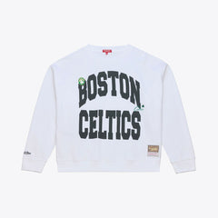 Boston Celtics Women's Lightweight Block Letter Sweatshirt On Sale