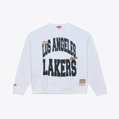 Los Angeles Lakers Women's Lightweight Block Letter Sweatshirt Online