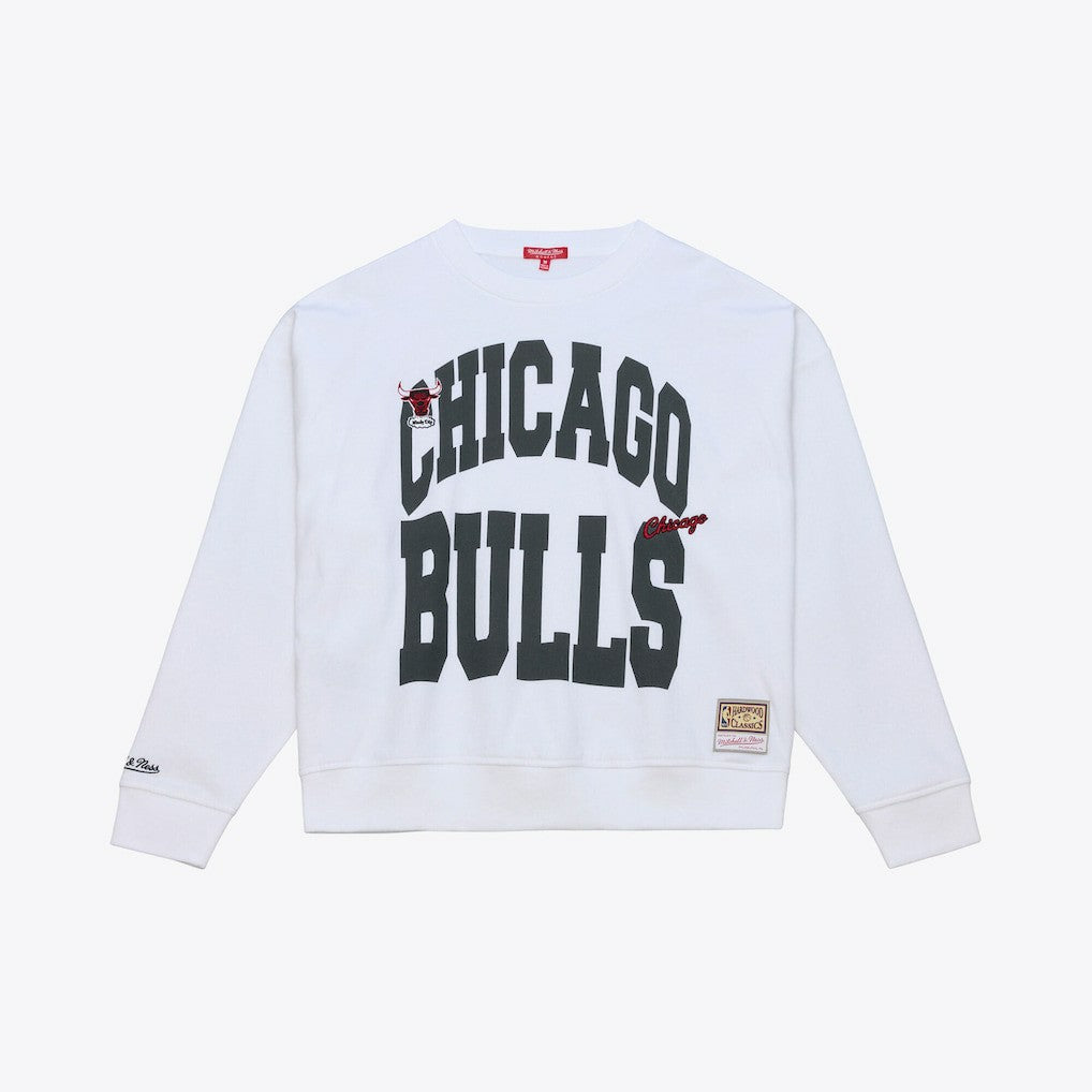 Chicago Bulls Women's Lightweight Block Letter Sweatshirt Discount