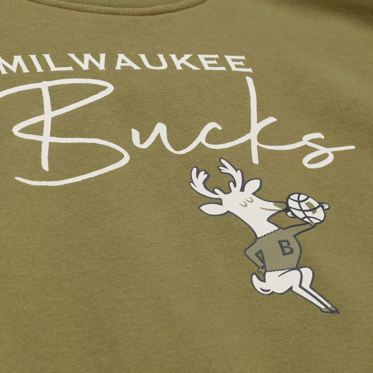 Milwaukee Bucks Women's Lightweight Script Sweatshirt Outlet