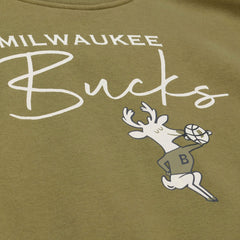 Milwaukee Bucks Women's Lightweight Script Sweatshirt Outlet