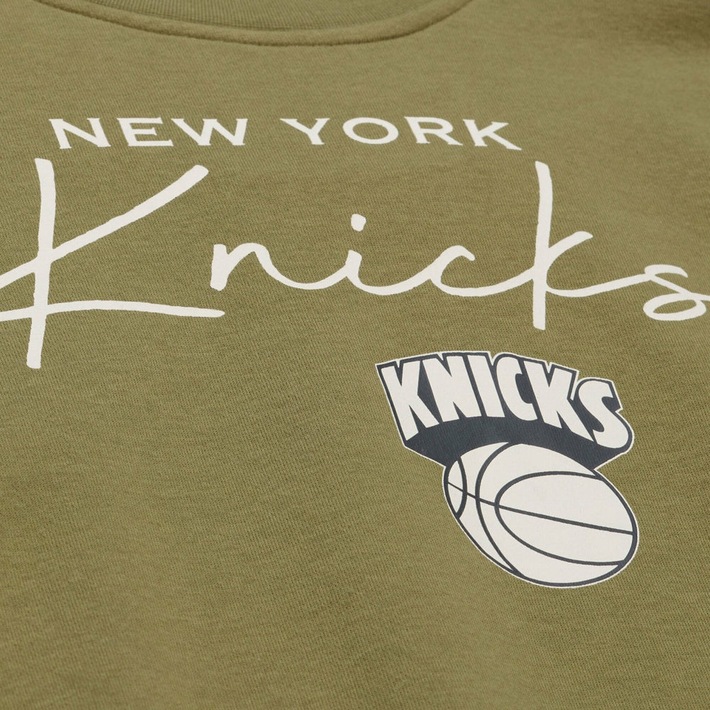 New York Knicks Women's Lightweight Script Sweatshirt Discount