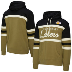 Los Angeles Lakers Double Clutch Head Coach Hoodie New