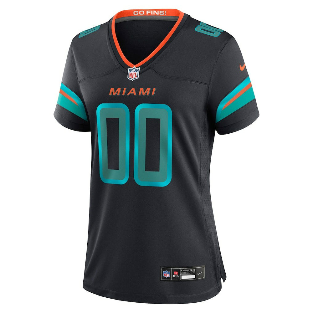 Miami Dolphins Nike Women's 2025 Rivalries Collection Custom Game Jersey