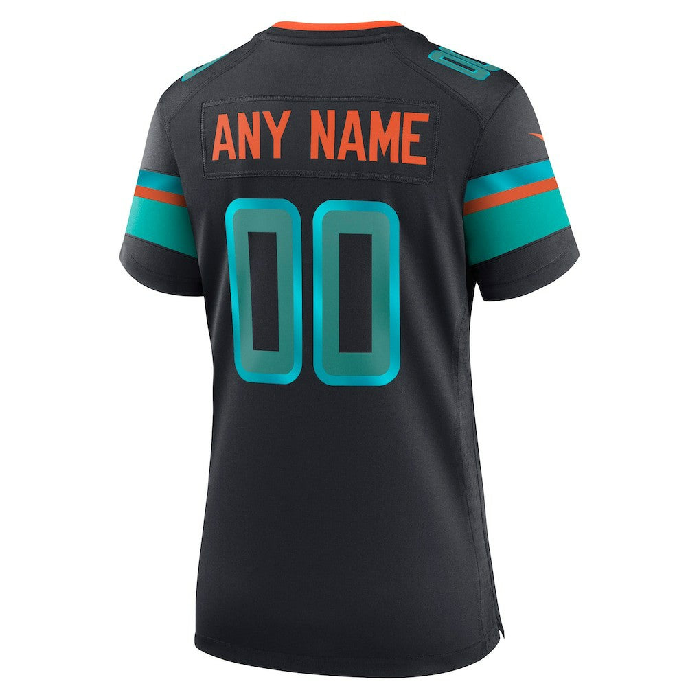 Miami Dolphins Nike Women's 2025 Rivalries Collection Custom Game Jersey