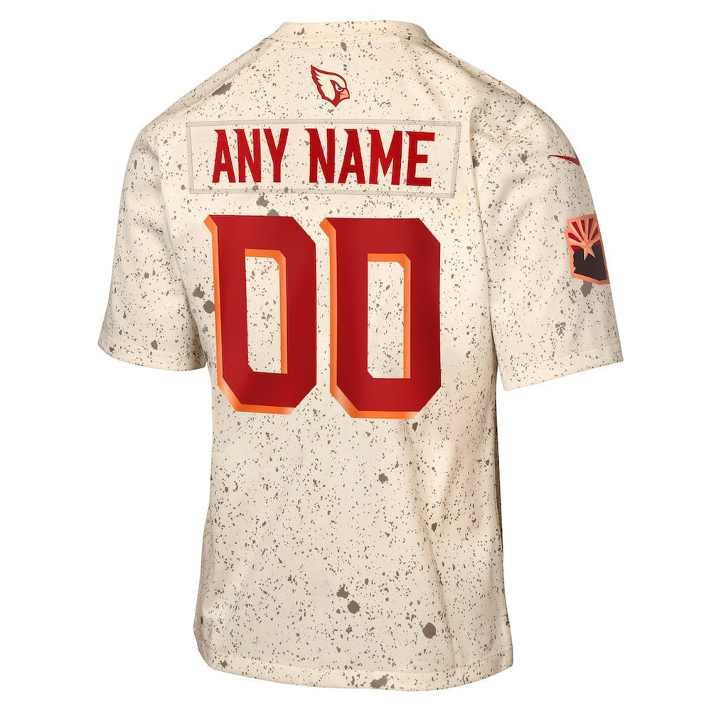 Arizona Cardinals Nike Youth 2025 Rivalries Collection Custom Game Jersey