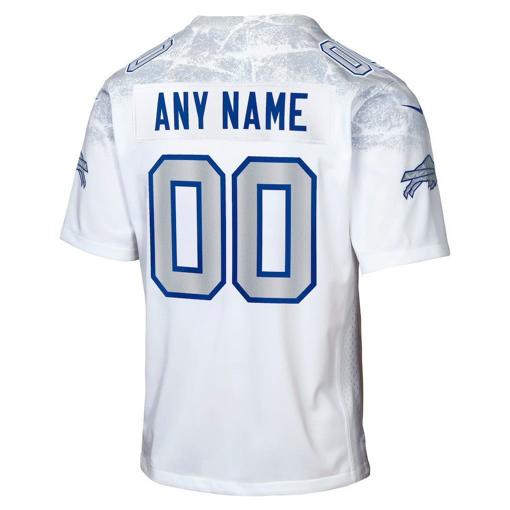 Buffalo Bills Nike Youth 2025 Rivalries Collection Custom Game Jersey