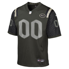 New York Jets Nike Youth 2025 Rivalries Collection Custom Game Jersey