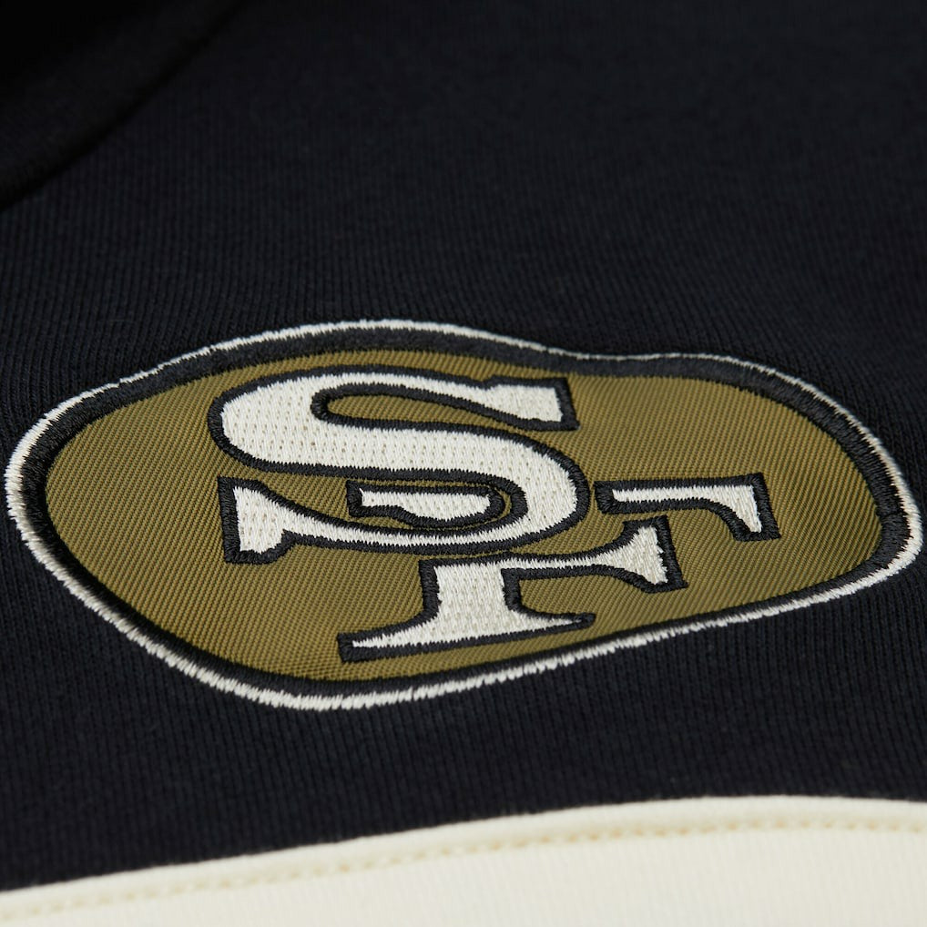 San Francisco 49ers Mitchell & Ness Vintage Logo Head Coach Hoodie