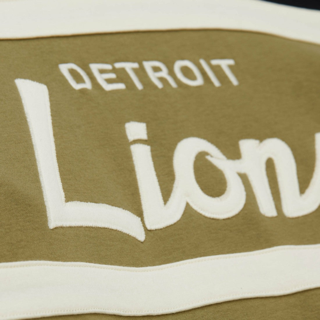 Detroit Lions Mitchell & Ness Vintage Logo Head Coach Hoodie