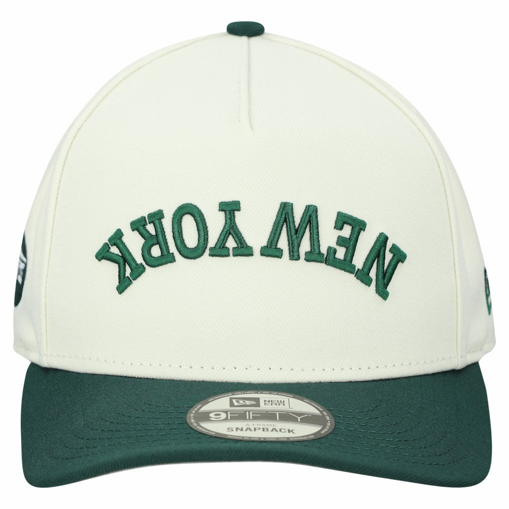 New York Jets New Era Upside Down 9FIFTY A-Frame Snapback Hat
