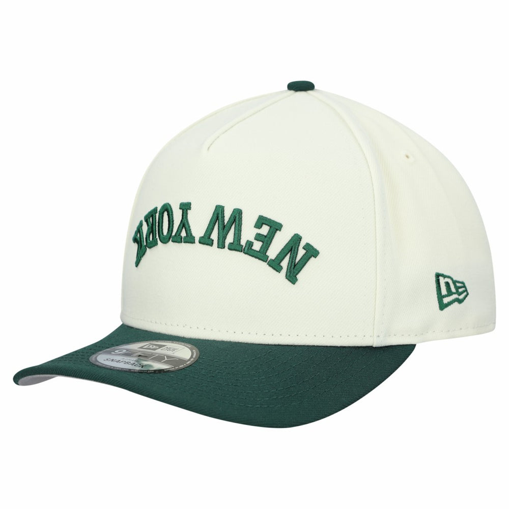 New York Jets New Era Upside Down 9FIFTY A-Frame Snapback Hat
