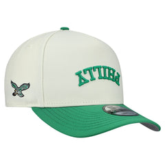 Philadelphia Eagles New Era Upside Down 9FIFTY A-Frame Snapback Hat