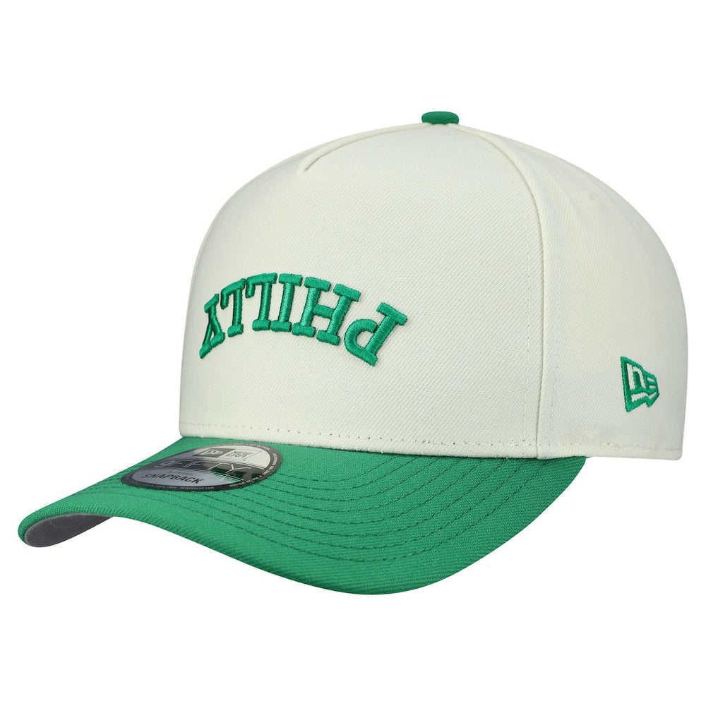 Philadelphia Eagles New Era Upside Down 9FIFTY A-Frame Snapback Hat