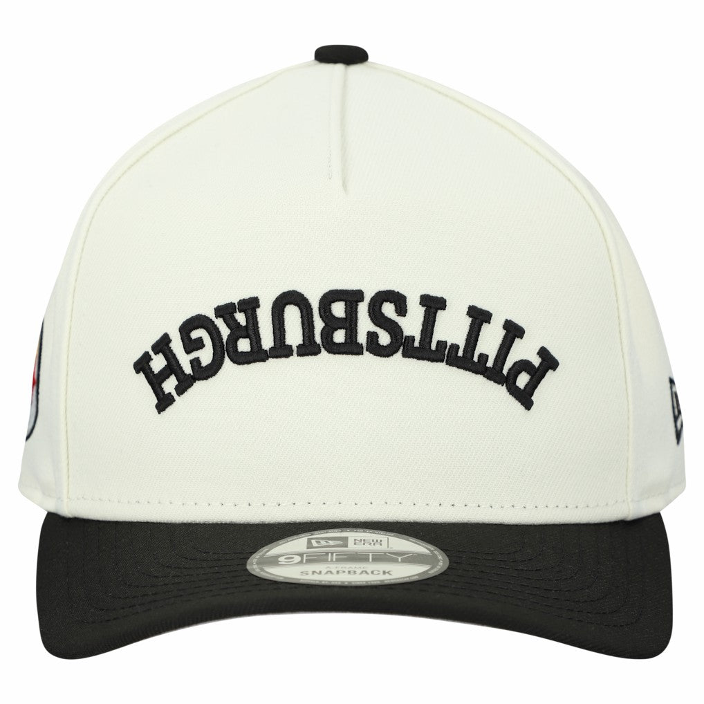 Pittsburgh Steelers New Era Upside Down 9FIFTY A-Frame Snapback Hat