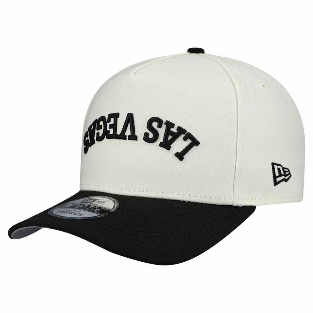 Las Vegas Raiders New Era Upside Down 9FIFTY A-Frame Snapback Hat