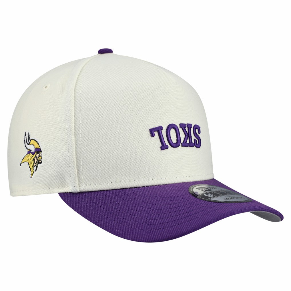 Minnesota Vikings New Era Upside Down 9FIFTY A-Frame Snapback Hat