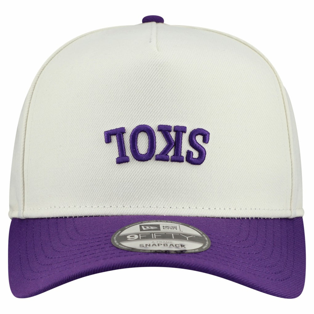 Minnesota Vikings New Era Upside Down 9FIFTY A-Frame Snapback Hat
