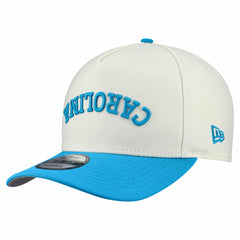 Carolina Panthers New Era Upside Down 9FIFTY A-Frame Snapback Hat