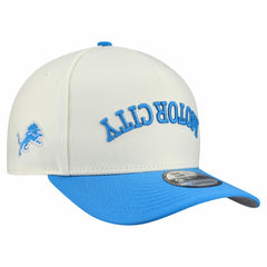 Detroit Lions New Era Upside Down 9FIFTY A-Frame Snapback Hat