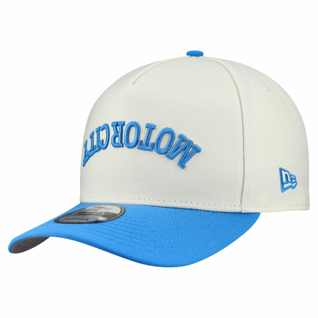Detroit Lions New Era Upside Down 9FIFTY A-Frame Snapback Hat