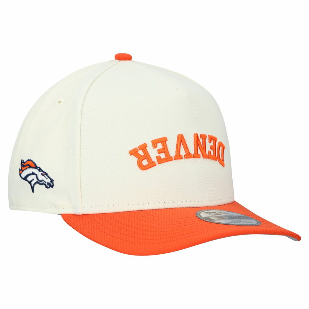 Denver Broncos New Era Upside Down 9FIFTY A-Frame Snapback Hat