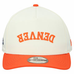Denver Broncos New Era Upside Down 9FIFTY A-Frame Snapback Hat