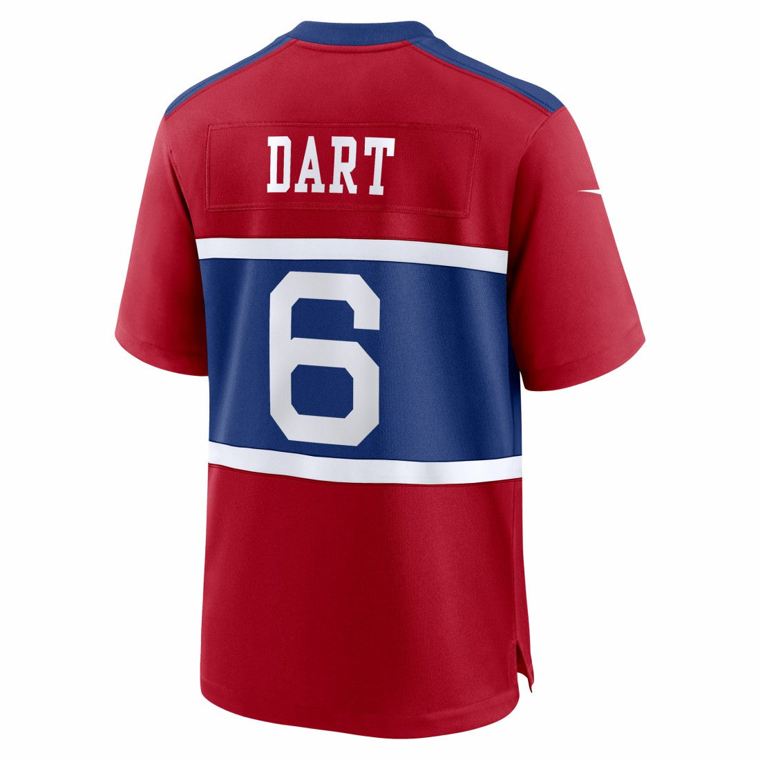 New York Giants Nike Jaxson Dart  Alternate Century Red Game Jersey