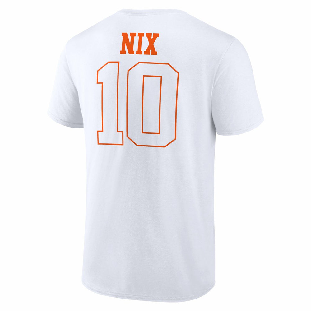 Denver Broncos  Bo Nix  Outline Player T-Shirt
