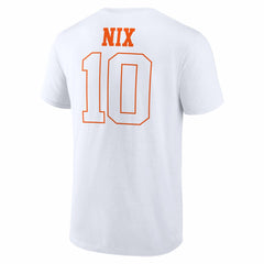 Denver Broncos  Bo Nix  Outline Player T-Shirt