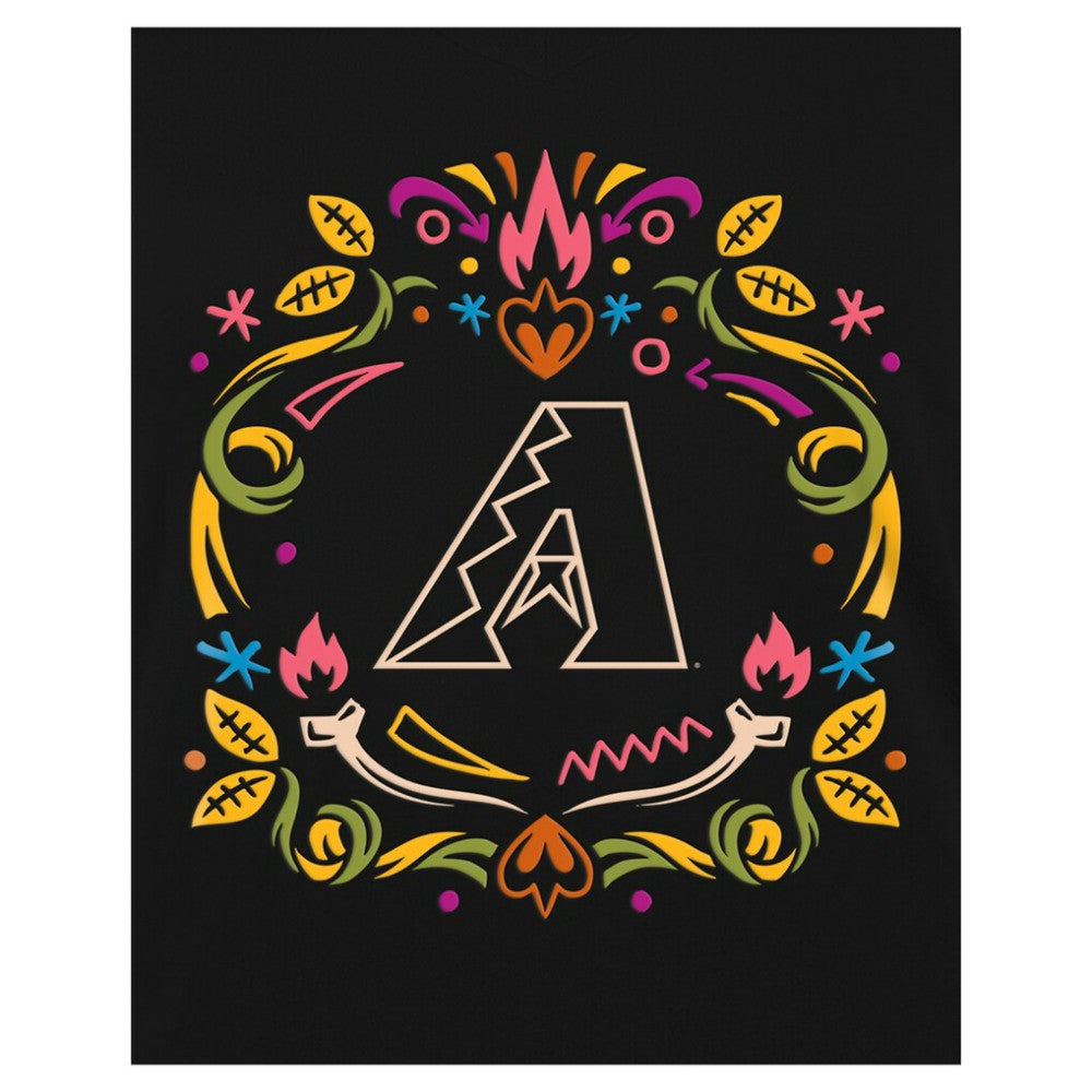 Arizona Diamondbacks New Era Women's Día de los Muertos V-Neck T-Shirt | MLB Near me