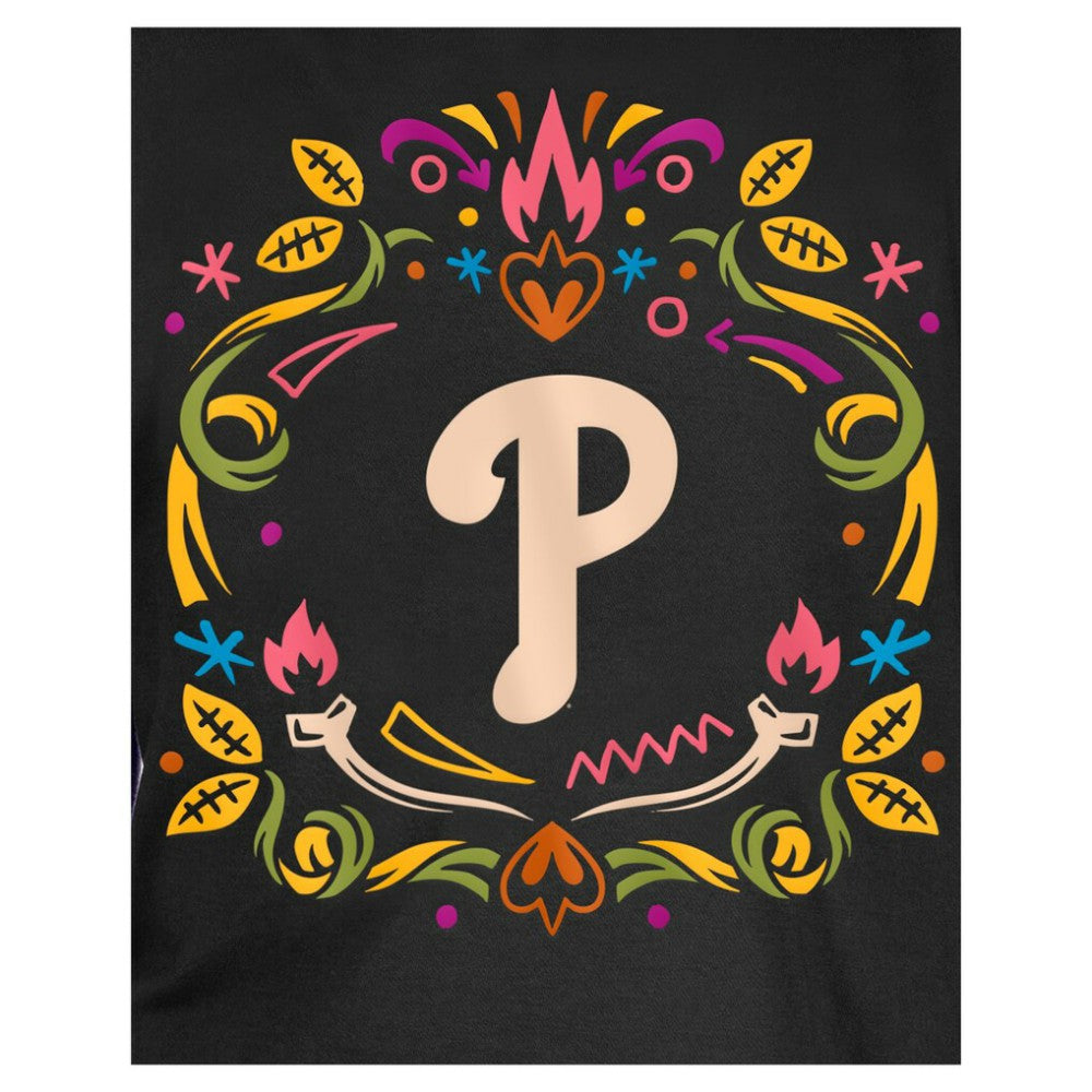 Philadelphia Phillies New Era Youth Día de los Muertos T-Shirt | MLB For sale