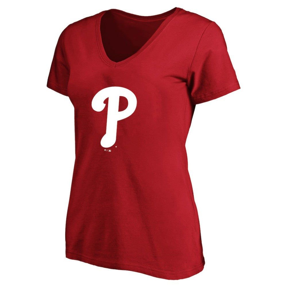 Bryce Harper Philadelphia Phillies Profile Women's Plus Size Name & Number V-Neck T-Shirt | MLB On Sale