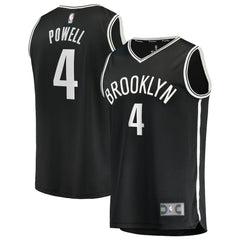 Drake Powell Brooklyn Nets Fast Break Replica Jersey New