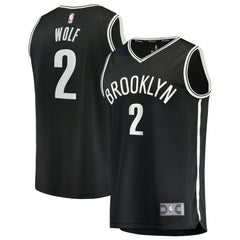 Daniel Wolf Brooklyn Nets Fast Break Replica Jersey New