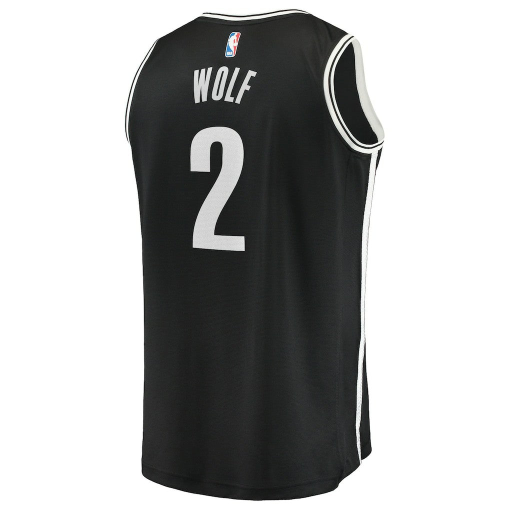 Daniel Wolf Brooklyn Nets Fast Break Replica Jersey New