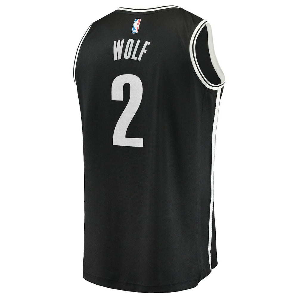 Daniel Wolf Brooklyn Nets Fast Break Replica Jersey New