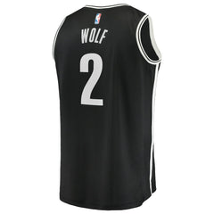 Daniel Wolf Brooklyn Nets Fast Break Replica Jersey New