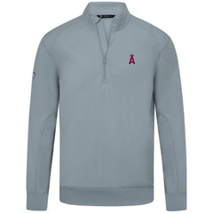 Los Angeles Angels Levelwear Upright Insignia Tri-Blend Quarter-Zip Pullover | MLB Discount