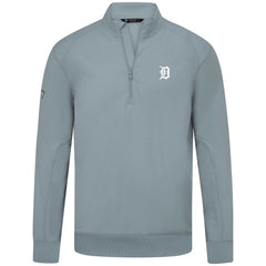 Detroit Tigers Levelwear Upright Insignia Tri-Blend Quarter-Zip Pullover | MLB US