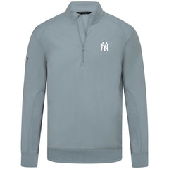 New York Yankees Levelwear Upright Insignia Tri-Blend Quarter-Zip Pullover | MLB Outlet