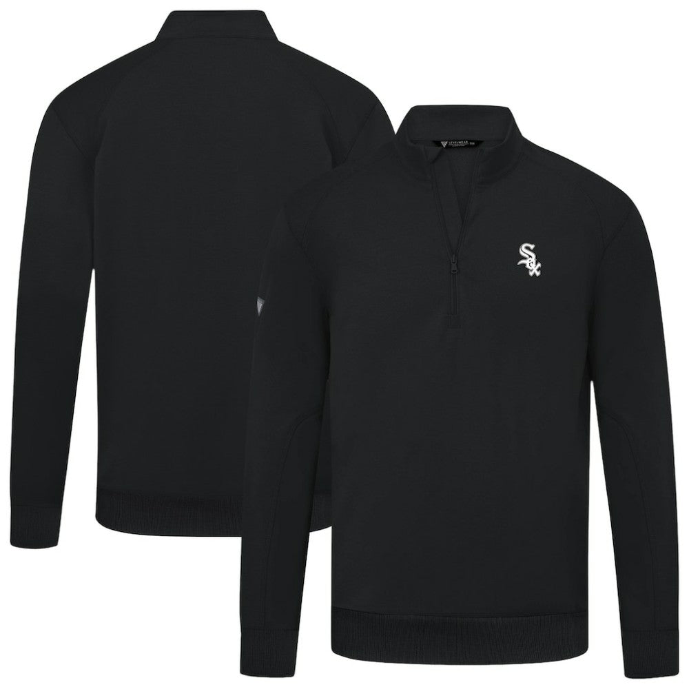 Chicago White Sox Levelwear Upright Insignia Tri-Blend Quarter-Zip Pullover | MLB Sale