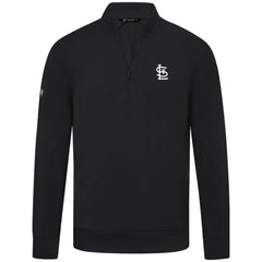 St. Louis Cardinals Levelwear Upright Insignia Tri-Blend Quarter-Zip Pullover | MLB For sale