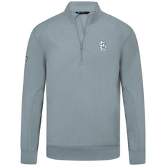 St. Louis Cardinals Levelwear Upright Insignia Tri-Blend Quarter-Zip Pullover | MLB On Sale